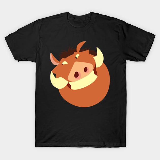 Pumbaa T-Shirt by LuisP96